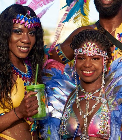 Antigua & Barbuda Carnival revellers 