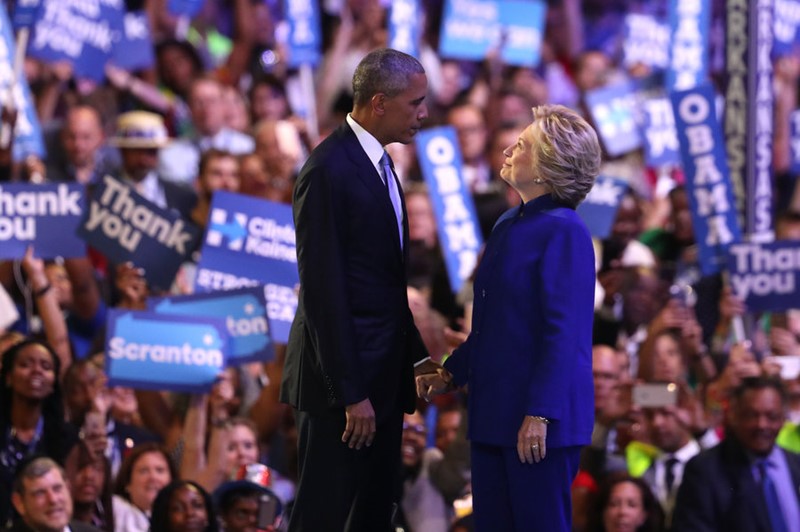 President Obama Passes Baton Over To Hillary Clinton In Powerful Endorsement Speech
