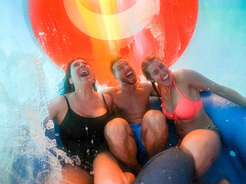 Work as part of a fun team at wet and wild 