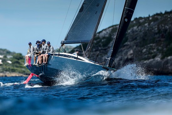 Overall winners of the Peters &amp; May Round Antigua Race - Ed Bell&#x27;s JPK1180 Dawn Treader (GBR)
