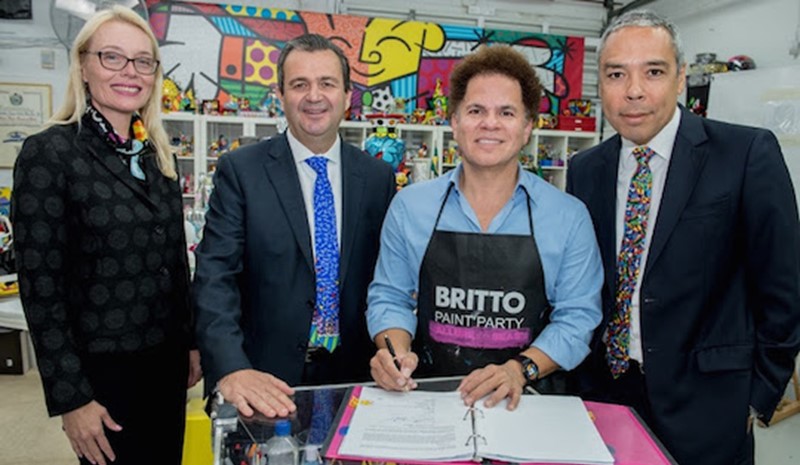 BB Americas Raises The Art Of Banking To New Levels: Partnership With Pop Art Icon Romero Britto 