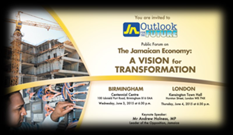 Jamaica National Building Society Presents Outlook for JA 2015 in London & Birmingham, UK