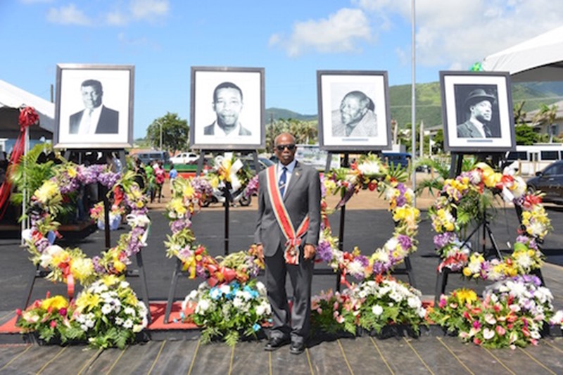 St Kitts & Nevis National Heroes Park Receives Strong Support