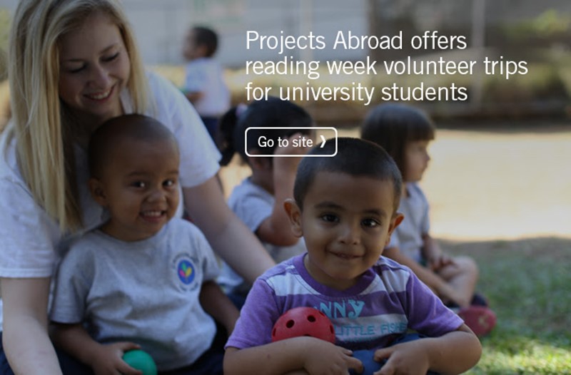 Making The Most of Reading Week by Volunteering Abroad