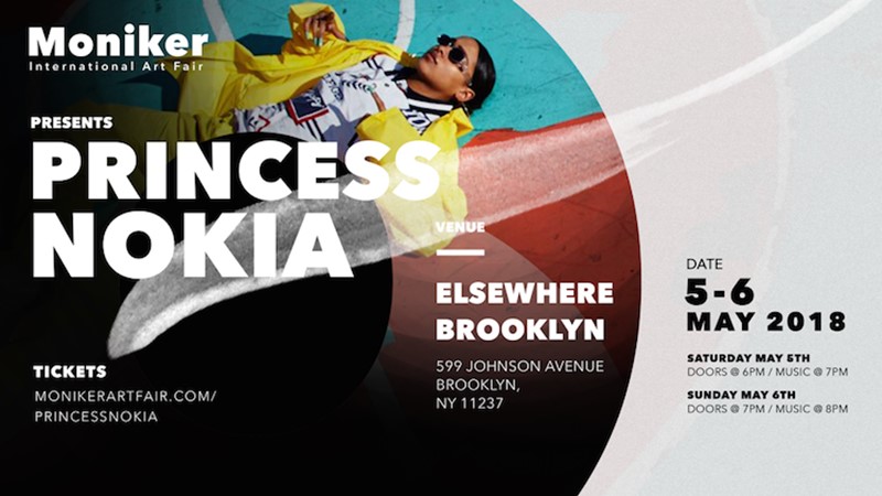 Moniker International Art Fair Announces Partnership with Princess Nokia at Elsewhere