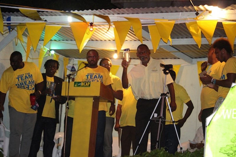 MCAP Returns to the Stage With First Political Rally In Over a Month In Cudjoe Head, Montserrat