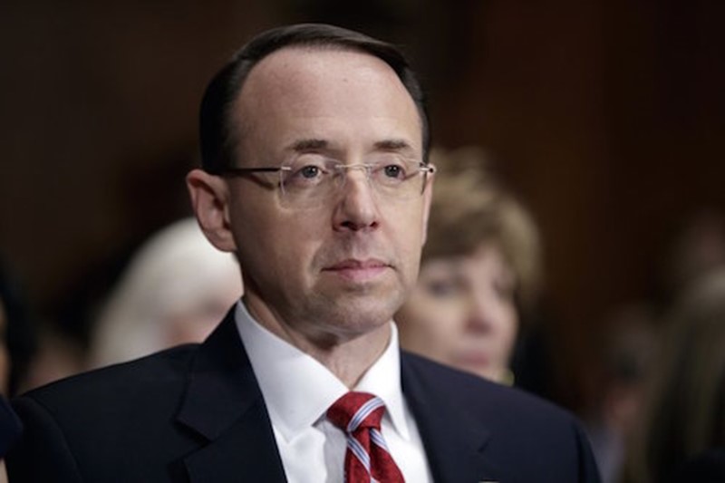 Deputy Attorney General Rod Rosenstein Says He Stands By Memo Critical of Comey 