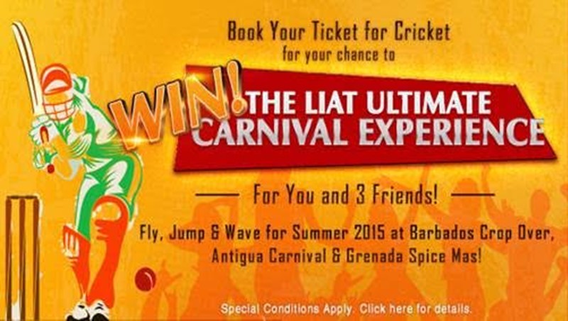 LIAT Offering Travel Prizes to Carnival in Antigua, Grenada and Crop Over in Barbados
