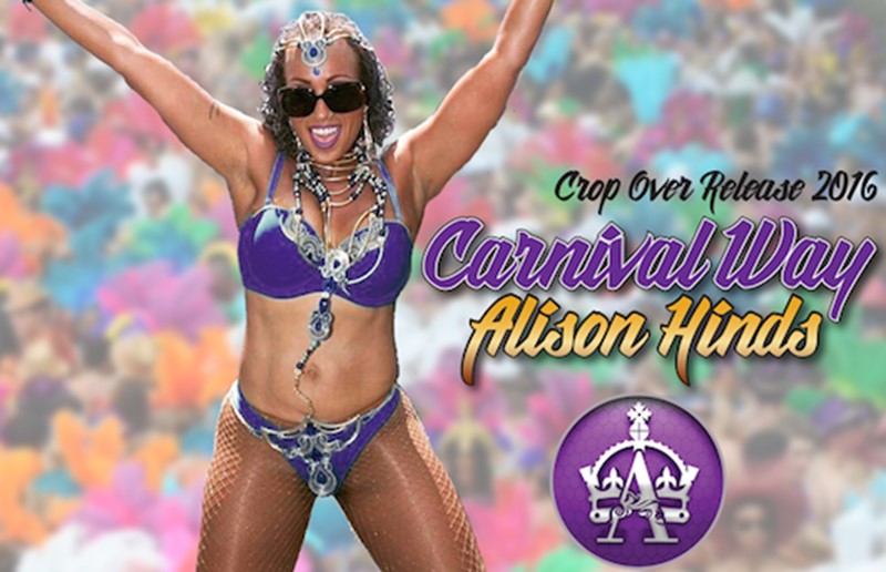 "Carnival Way" New Single for Barbados Crop Over 2016 from Alison Hinds