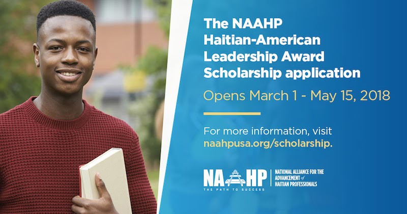 Haitian American Leadership Award Scholarship Application is Now Open: Apply