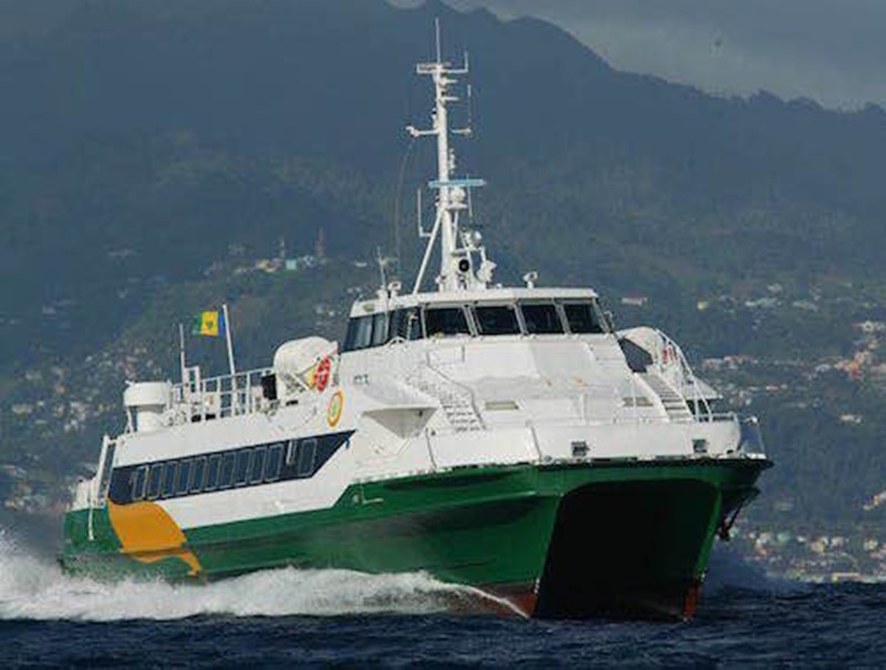 MV Jaden Sun makes Maiden Voyage to Nevis