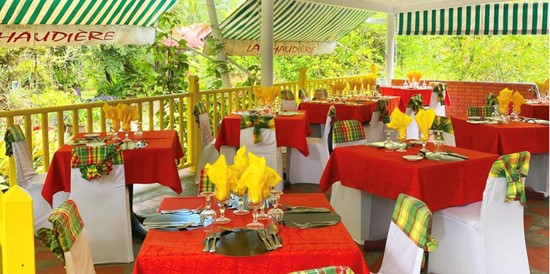 La Chaudière Restaurant, photo courtesy of Martinique Tourism Authority