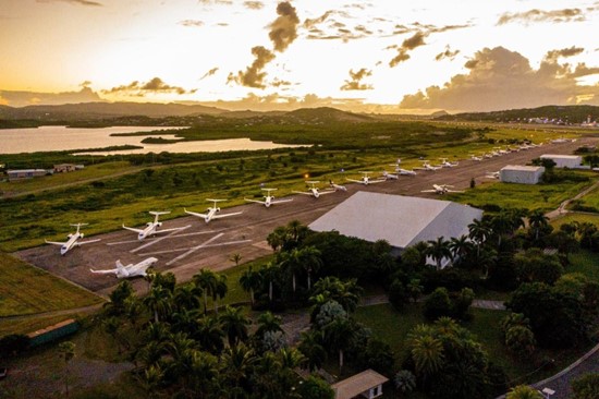 Private Jets and Runways in Antigua and Barbuda