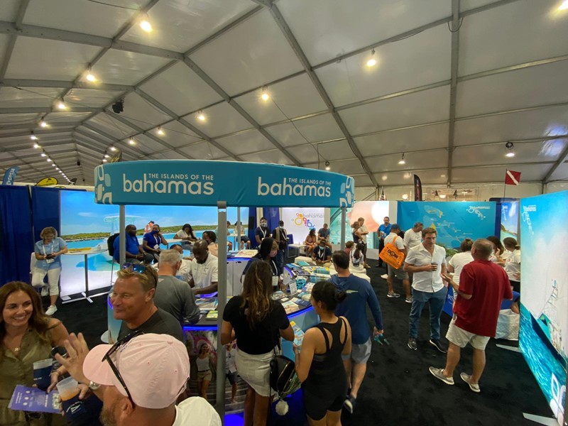 Throughout the 5-day FLIBS event, The Bahamas pavilion saw non-stop business interest from avid boaters and industry professionals.