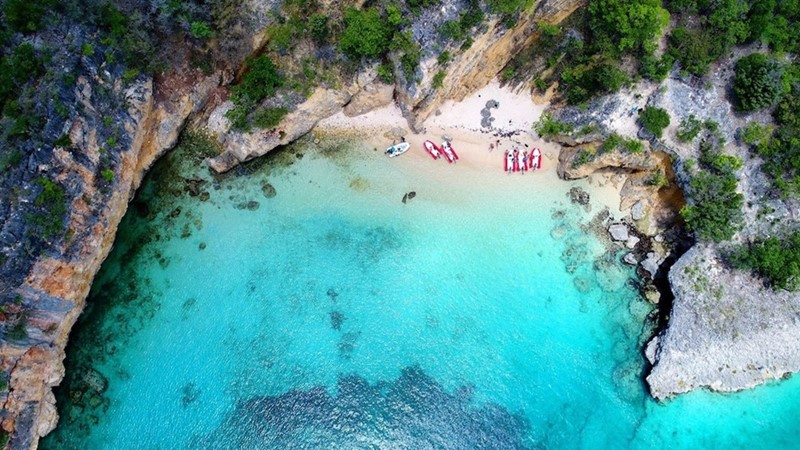 A beautiful beach in Anguilla