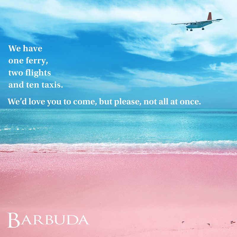 Barbuda Campaign Creative  Image - Antigua and Barbuda Tourism Authority