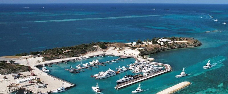 Port Lucaya in the Bahamas