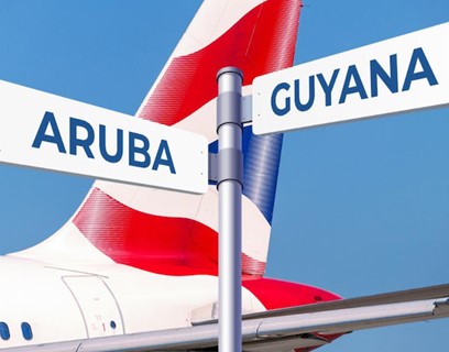 British Airways to begin servicing Aruba and Guyana 