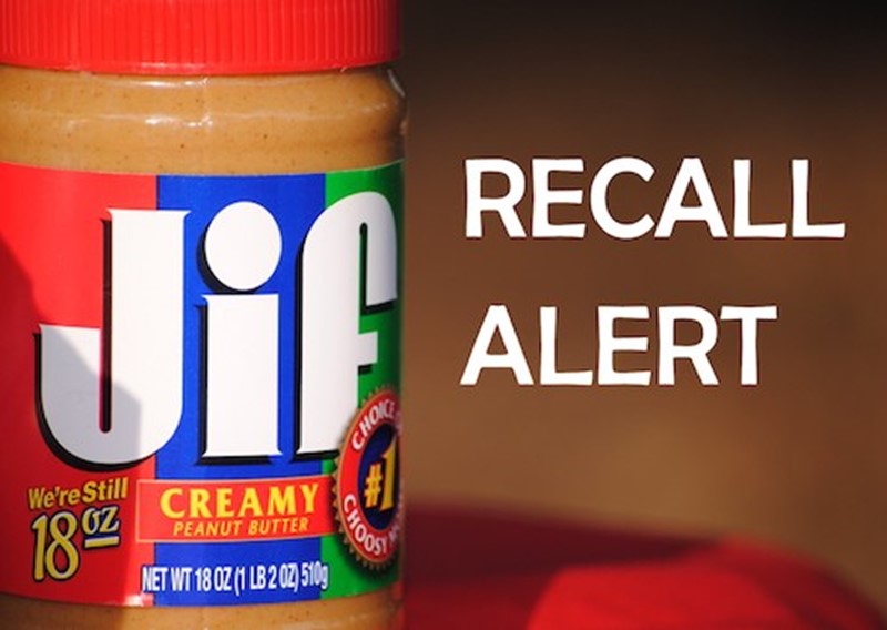 Peanut butter recall alert on Montserrat 