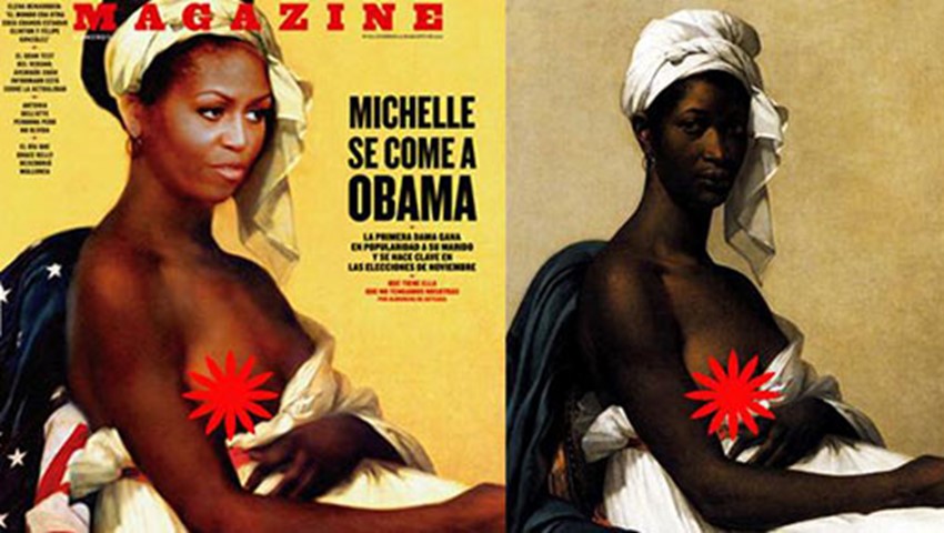 Michelle nude obama of pics Barack Obama