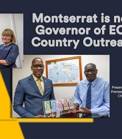 ECCB Governor Antoine visits Montserrat 