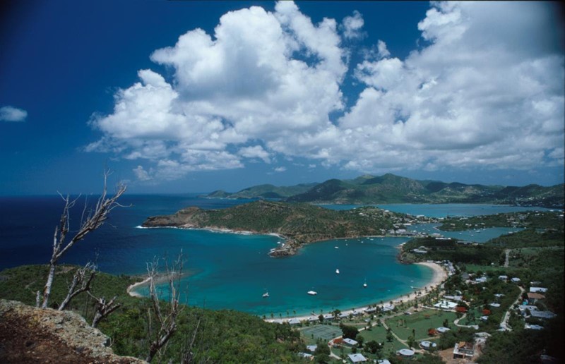 Views of English Harbour in Antigua 