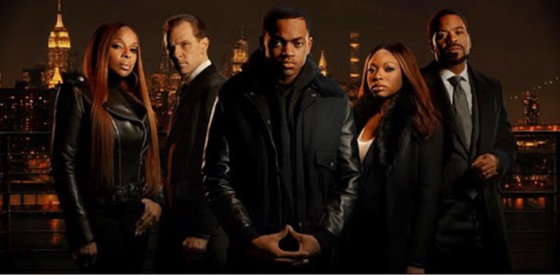 Actors in a group shot for season premier of Power Book II: Ghost 
