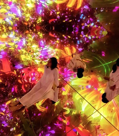 eamLab Planets Tokyo: "Floating in The Falling Universe of Flowers" Exhibit