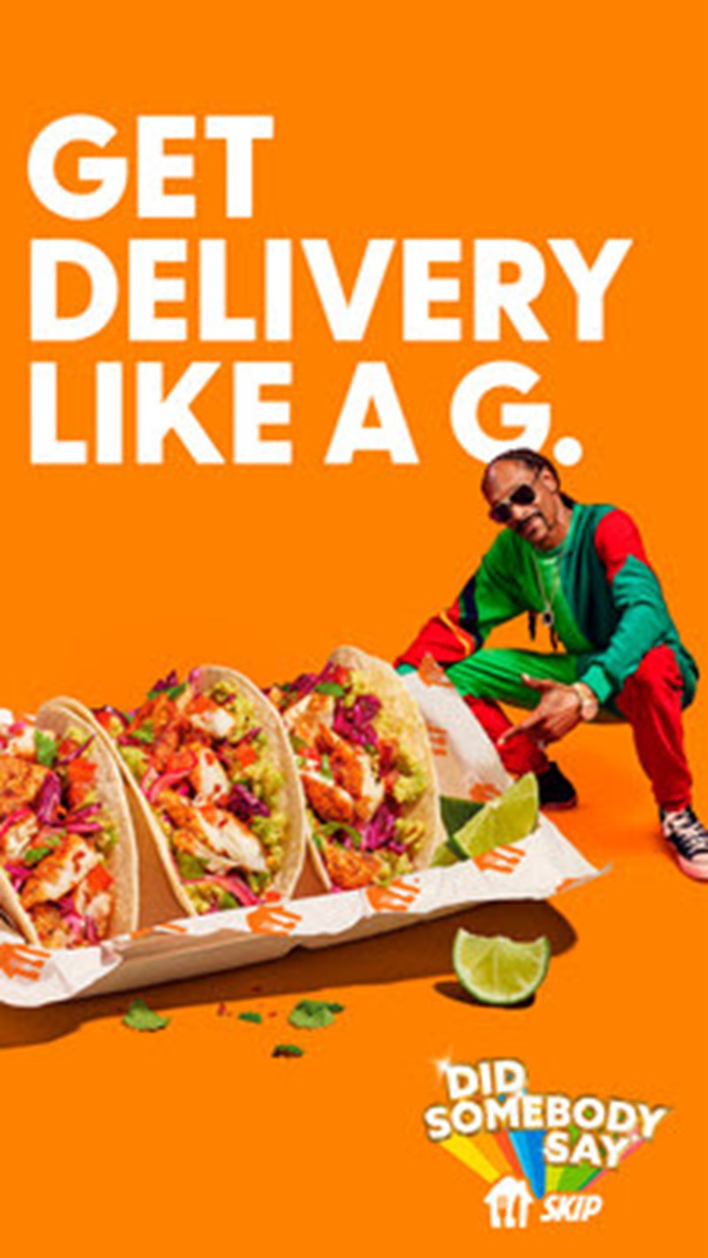 Skip the dishes teams up with Snoop Dog