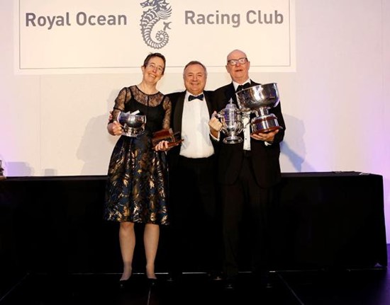 A historic collection of silverware is awarded to RORC season winners