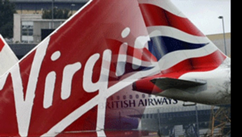  virgin airlines and ba 
