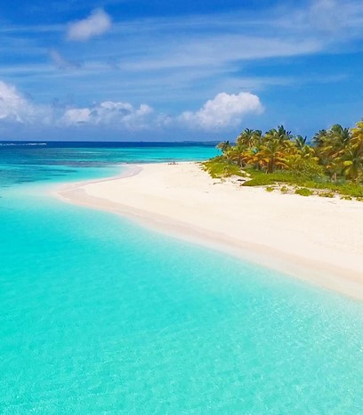 Beautiful White Sand beach in Anguilla