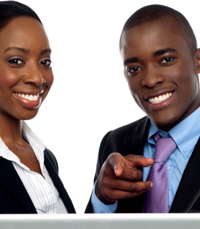 Two Members of The Black Business Community in Canada 