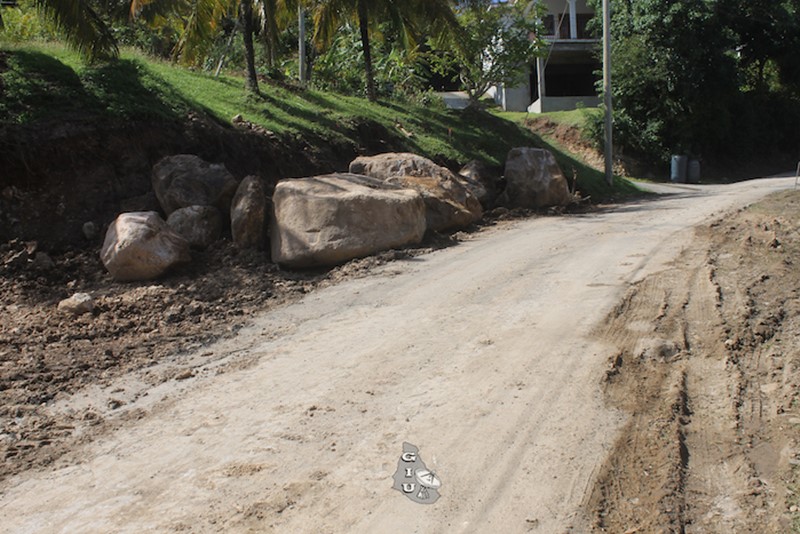 BNTF Road Rehabilitation Project on Montserrat Making Good Progress