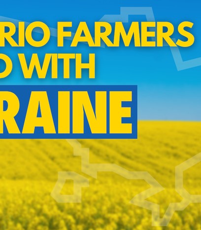 Ontario Farmers stand with Ukraine 