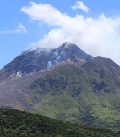 Picture of Montserrat's Volcano 