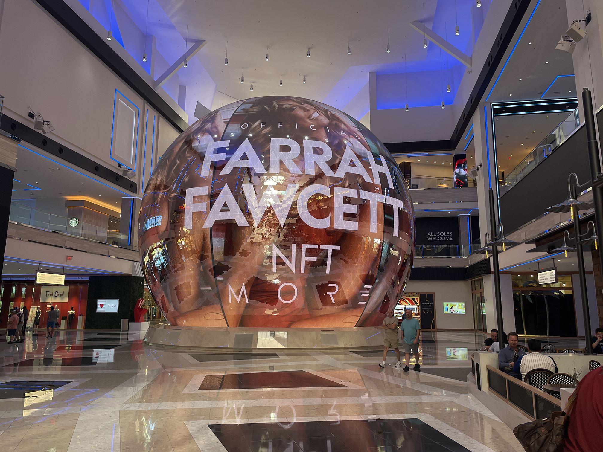 ResortsWorld Pioneers “Fountain of Youth” NFT Farrah Fawcett Premiere