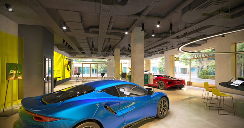 Lotus Cars on Display