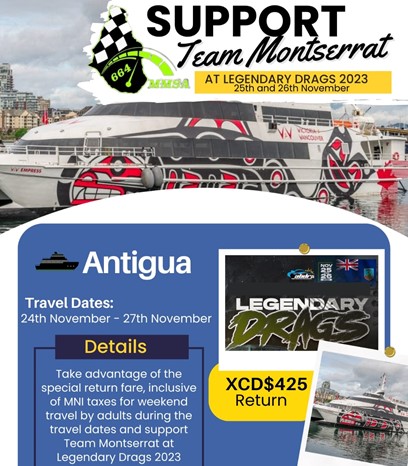 Montserrat motor sports flyer 